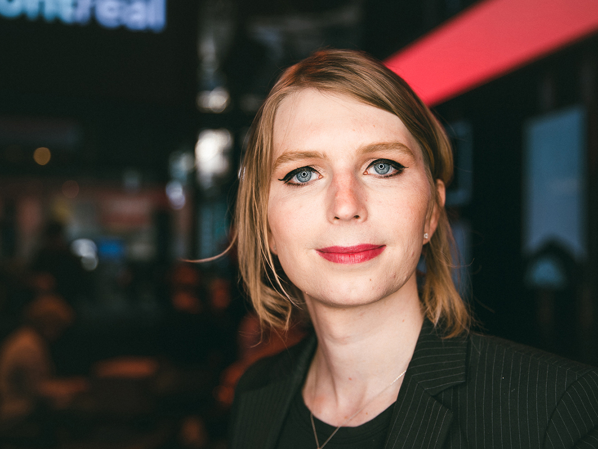 Portrait Chelsea Manning